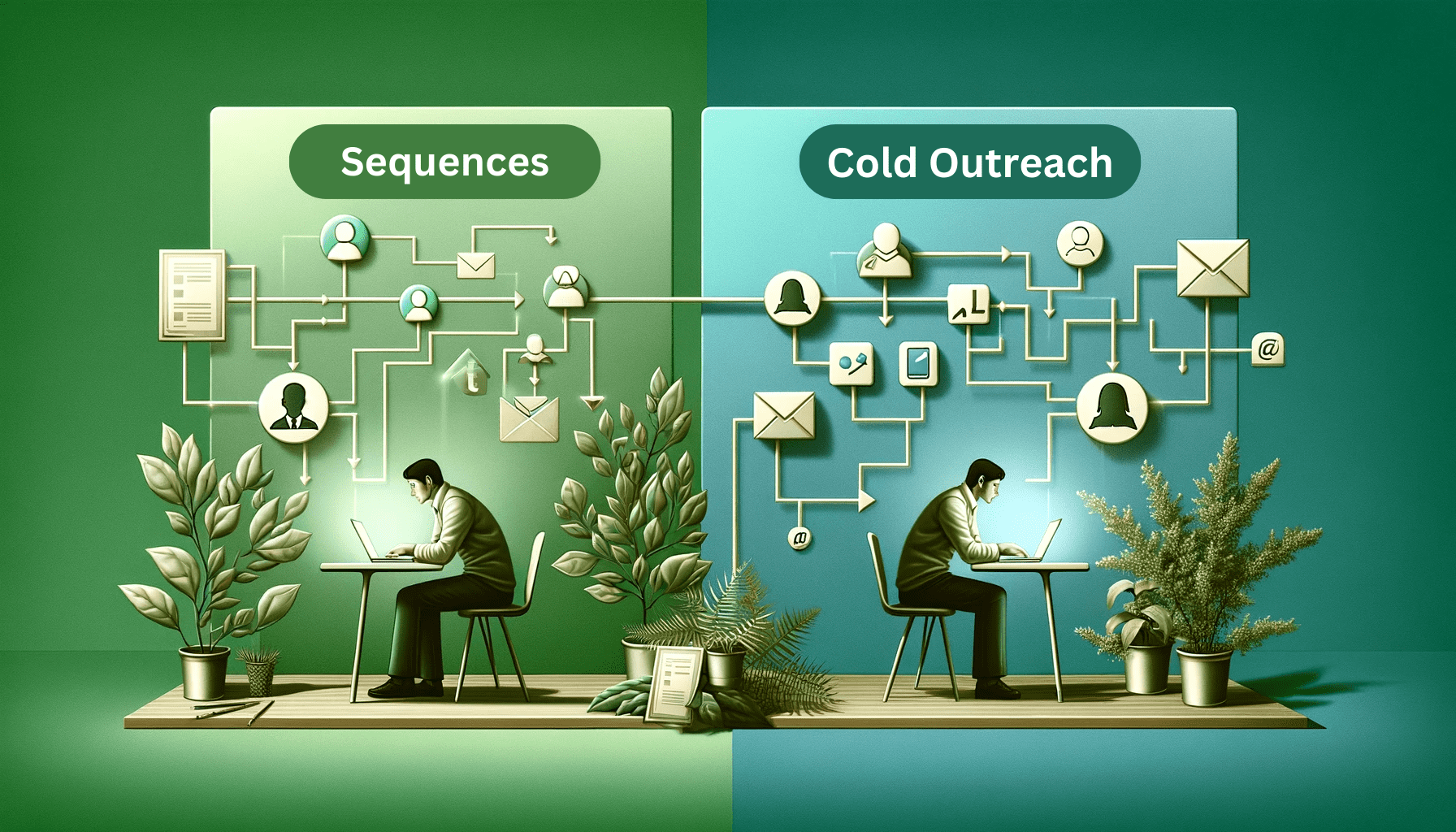 Sequences vs cold outreach